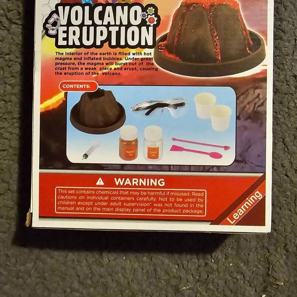 Volcano Eruption Best Choice science kit